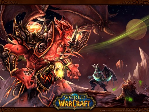 Kil'jaeden and Illidan