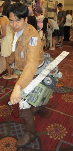 Attack on Titan was one of the most popular cosplay